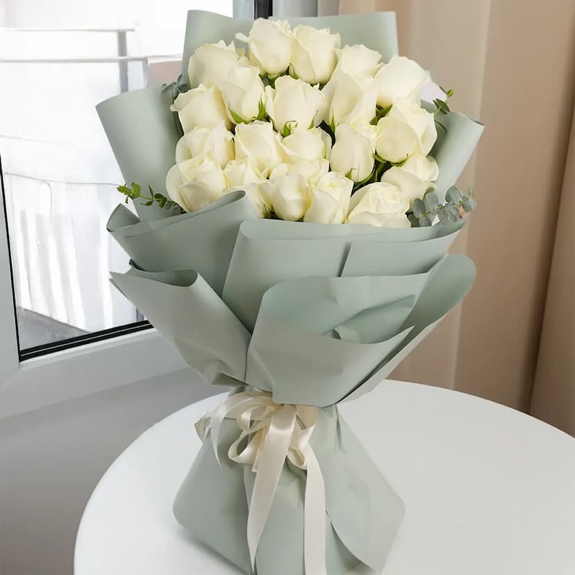 White Roses bouquet