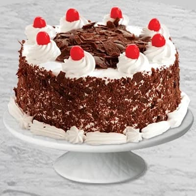 Eggless Blackforest Cake