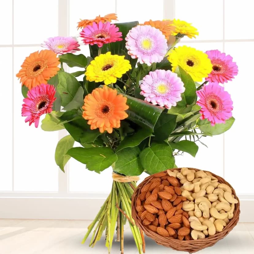 Diwali Flowers & Dry Fruits