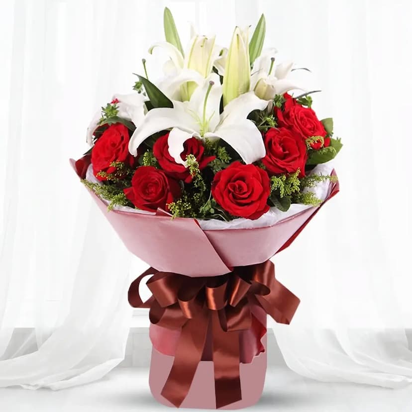 Roses & Lilies Bouquet