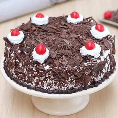 Eggless Black Forest Cake