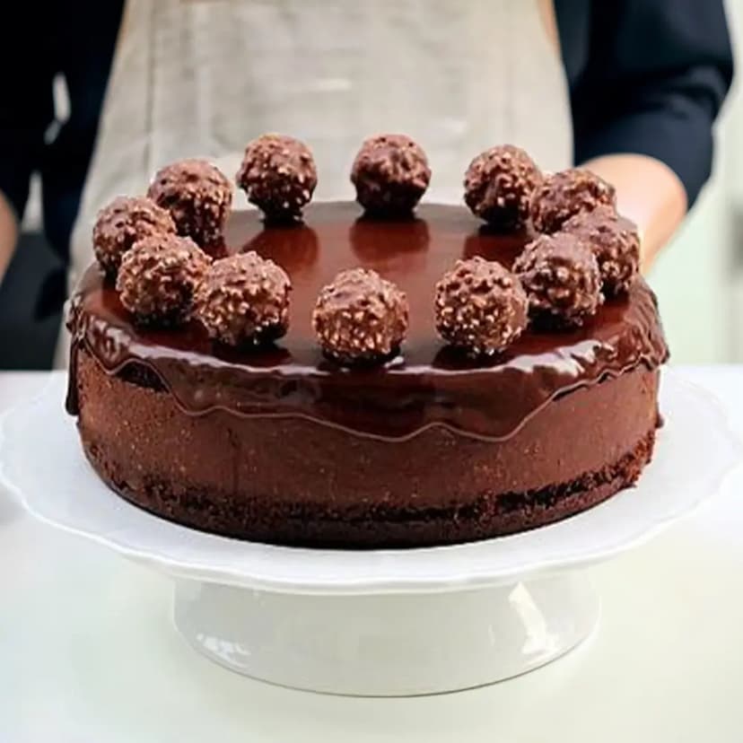 Ferrero Rocher Truffle Cake