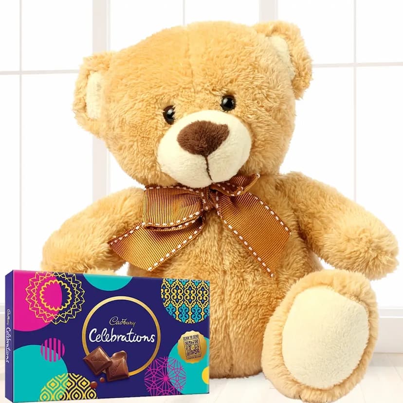 Cadbury Celebrations Chocolate and Teddy