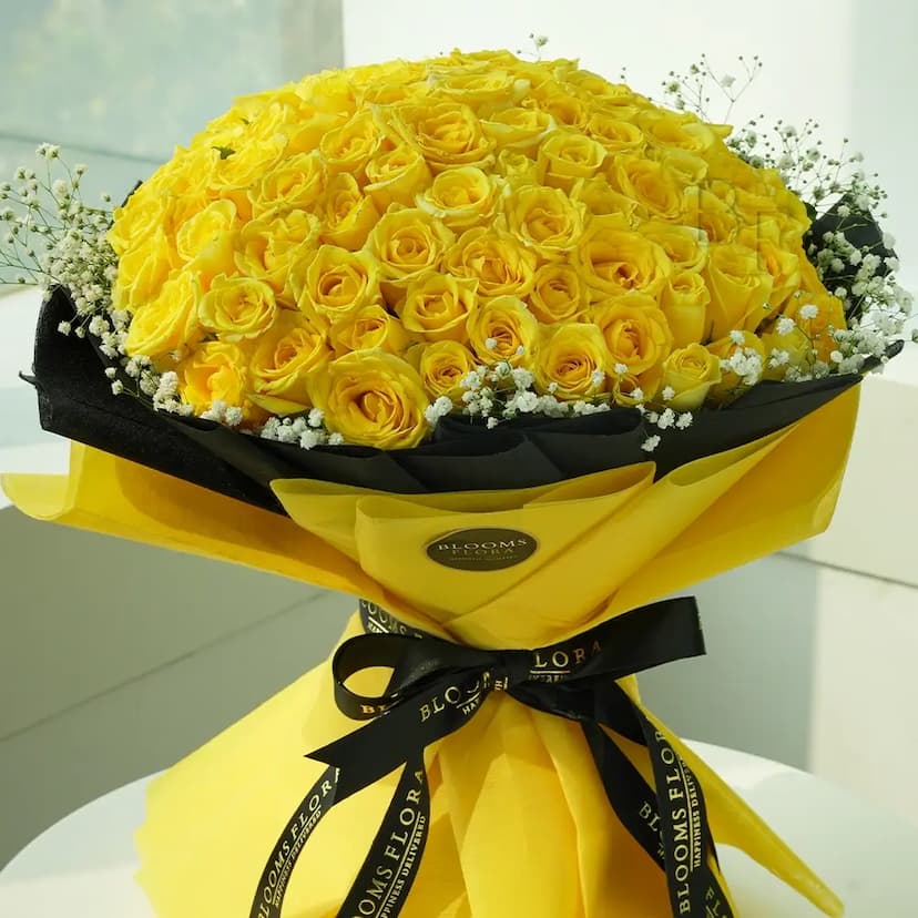 Yellow Roses Bouquet