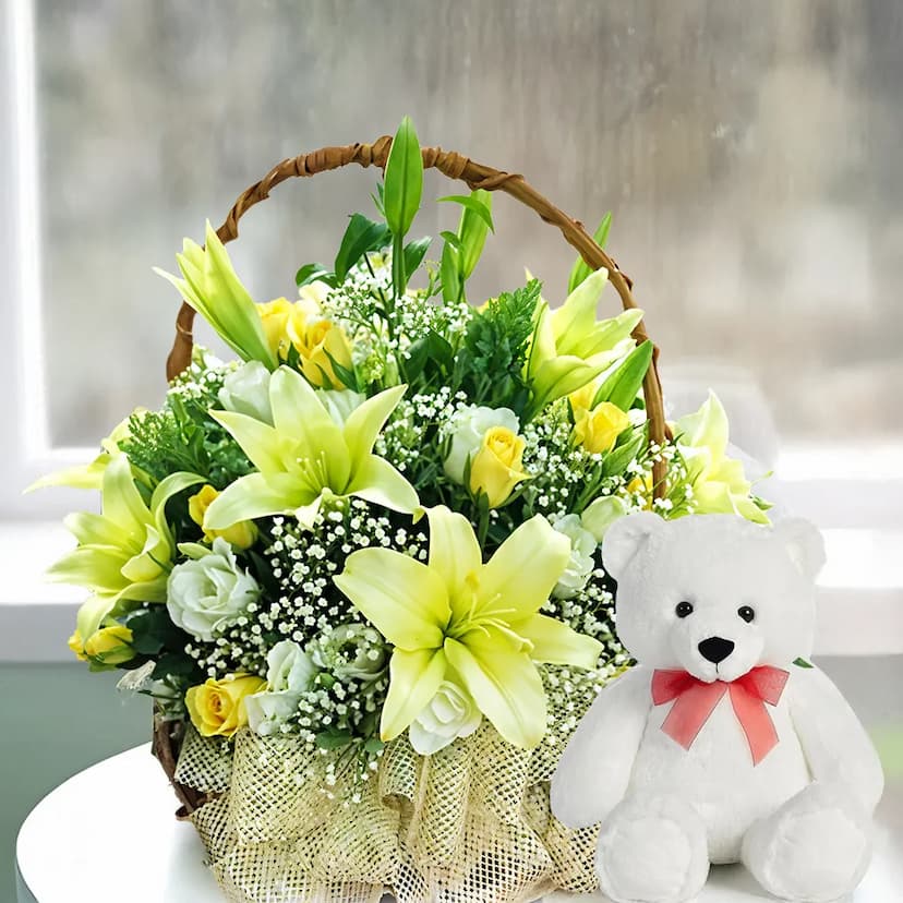 Flowers & Teddy